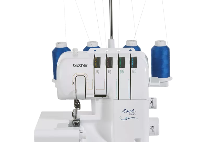 Brother 2104D Overlocker front view