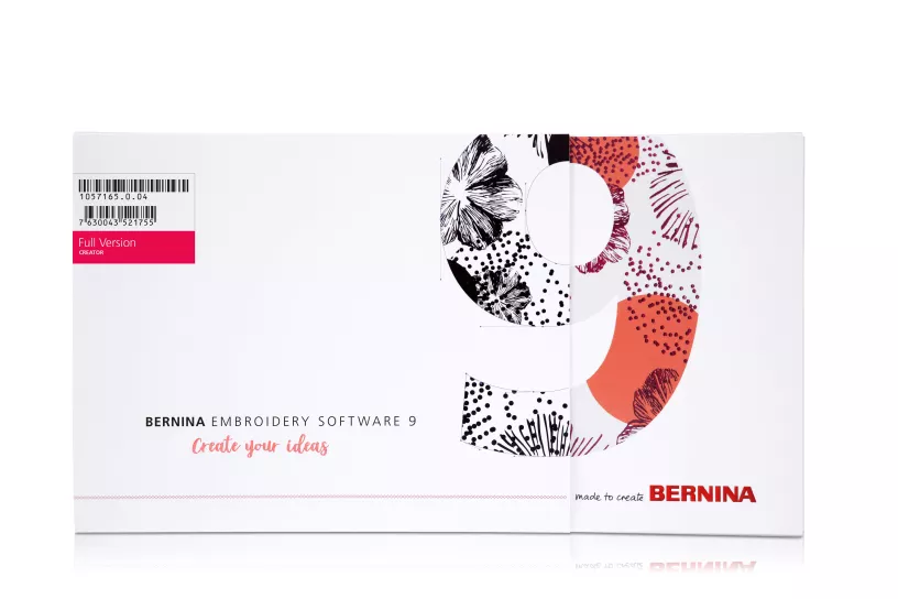 BERNINA borduursoftware 9 DesignerPlus box