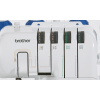 Brother 2104D Overlocker bedraden via kleurcode