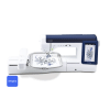 Brother BX1 front angle view met borduurunit